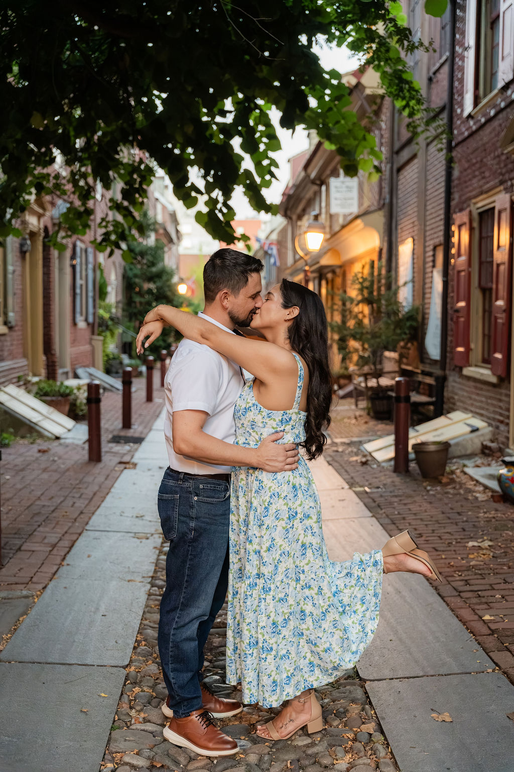 Kate and Taylor engagement photo
